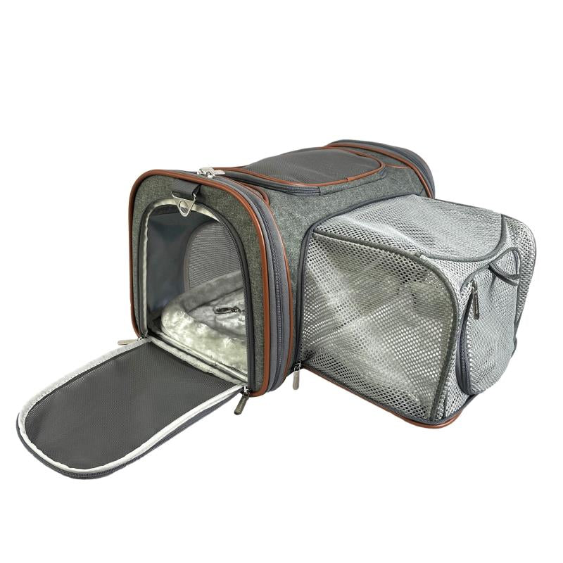 Mr. Peanuts Platinum Series Expandable Pet Carrier