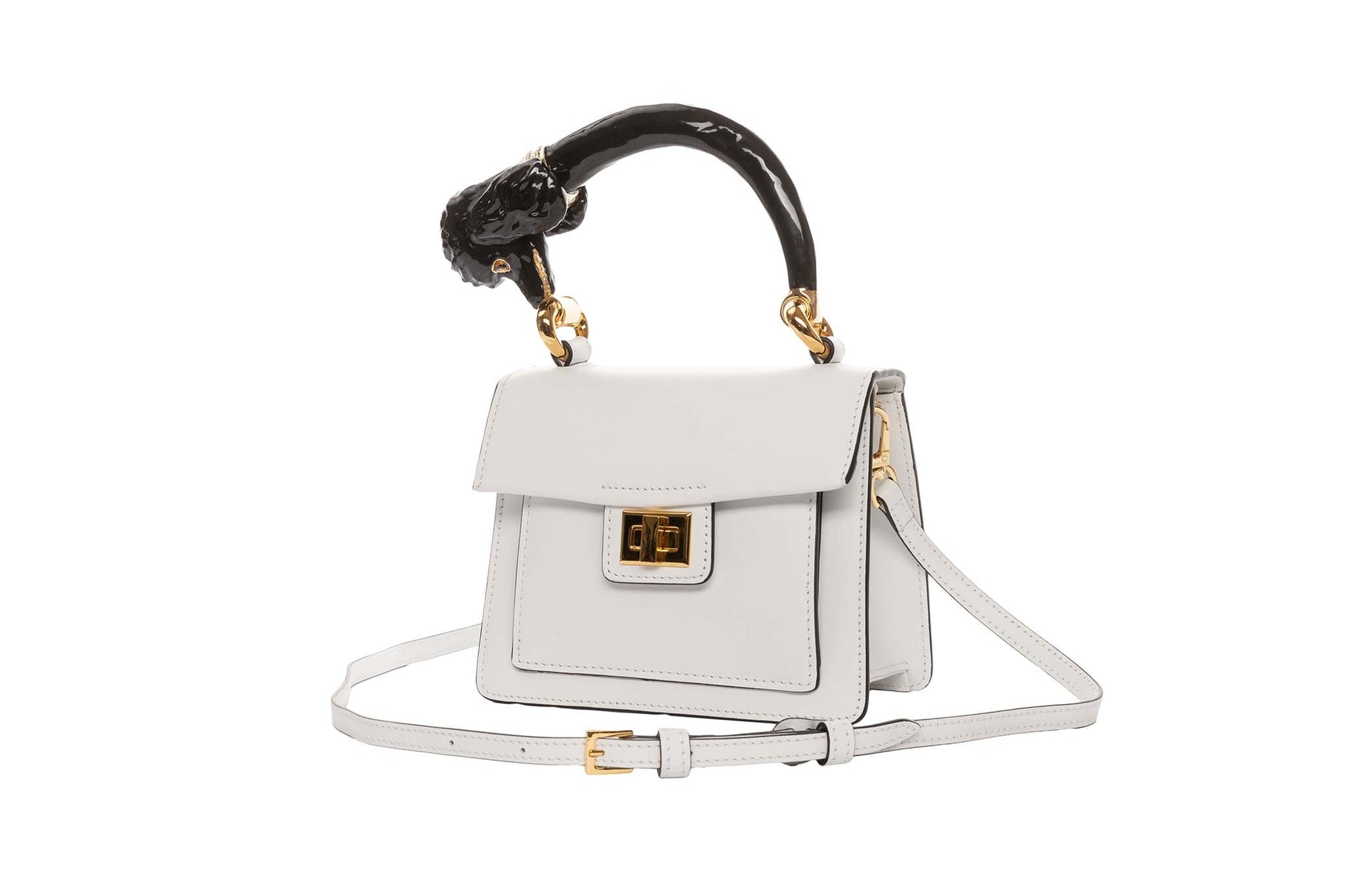 Allysa Payne The Bel Air Poodle Handle Handbag