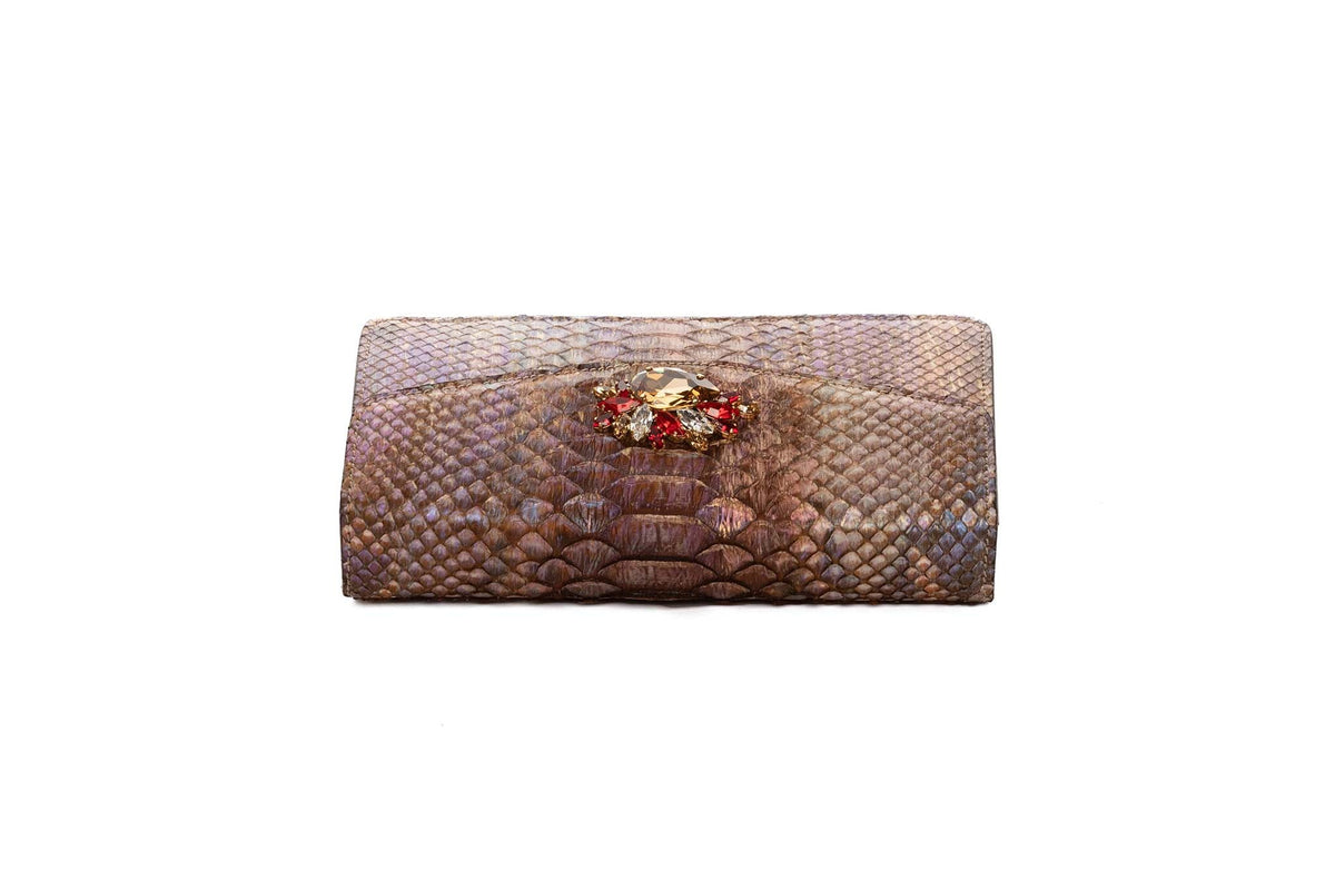 Allysa Payne Iridescent Clutch