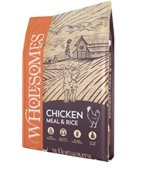 Wholesomes Chicken Meal and Rice Cat Food (15lb)