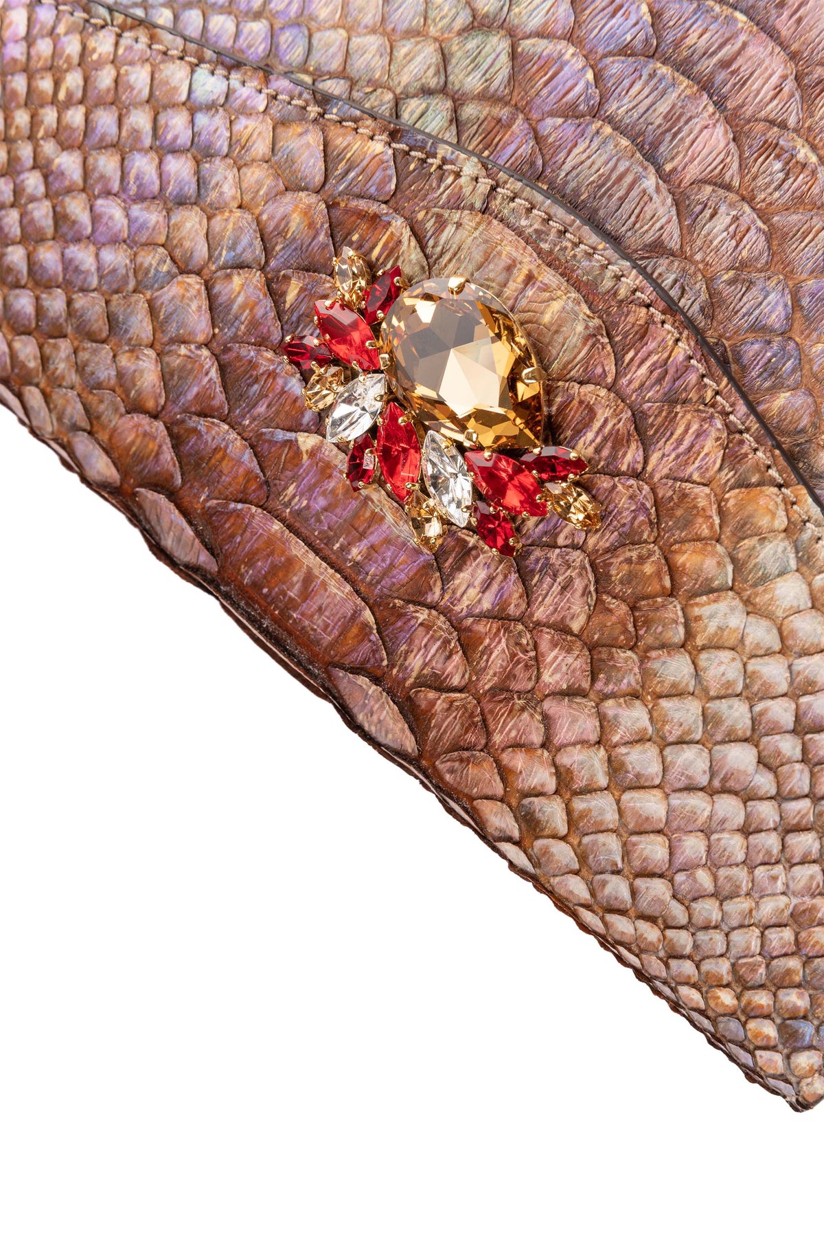 Allysa Payne Iridescent Clutch