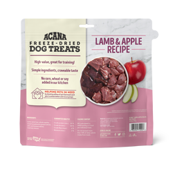 Acana Freeze Dried Lamb and Apple Dog Treats (3.25oz) - HT Animal Supply