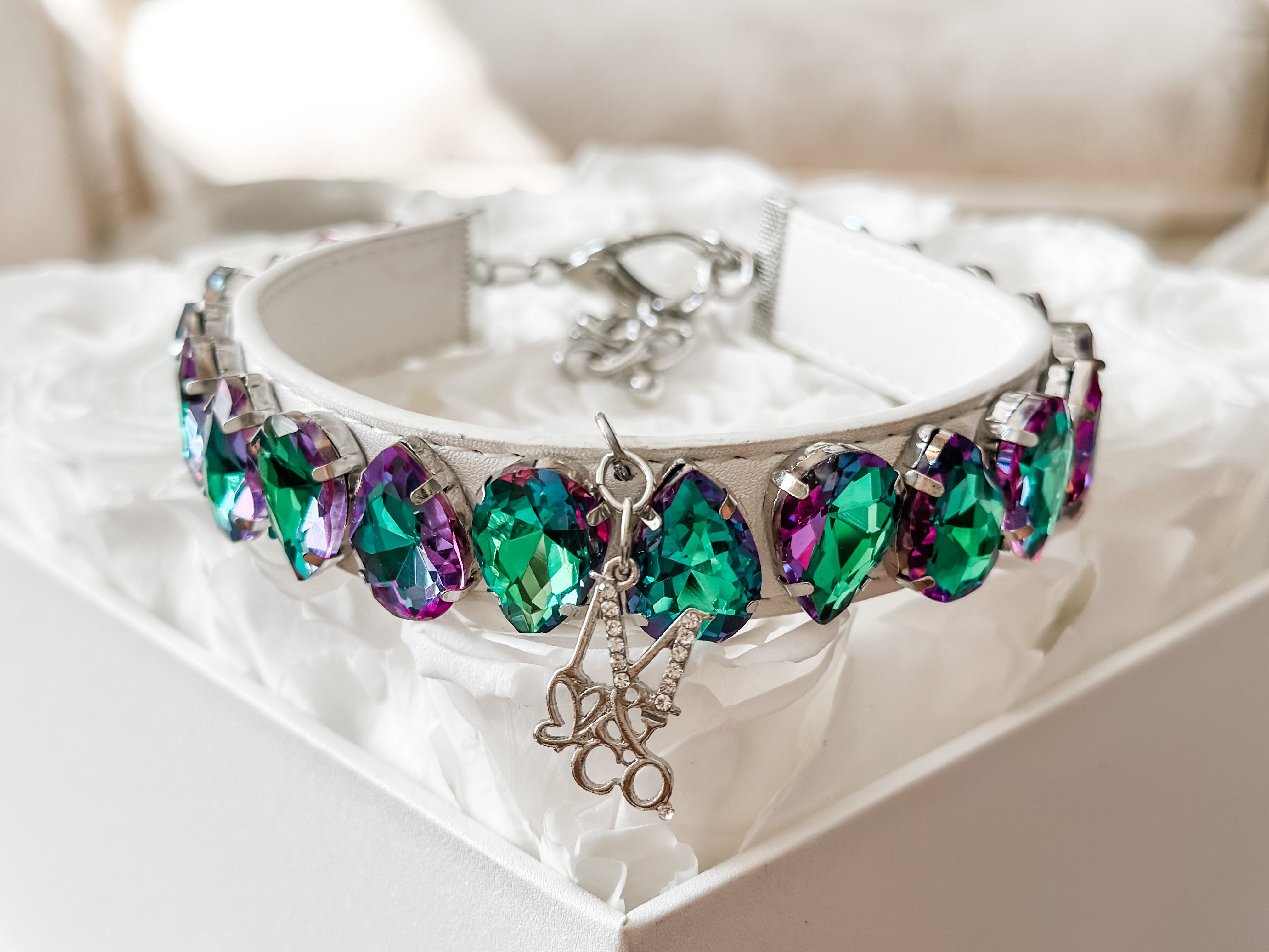 Gem Necklace: Emerald