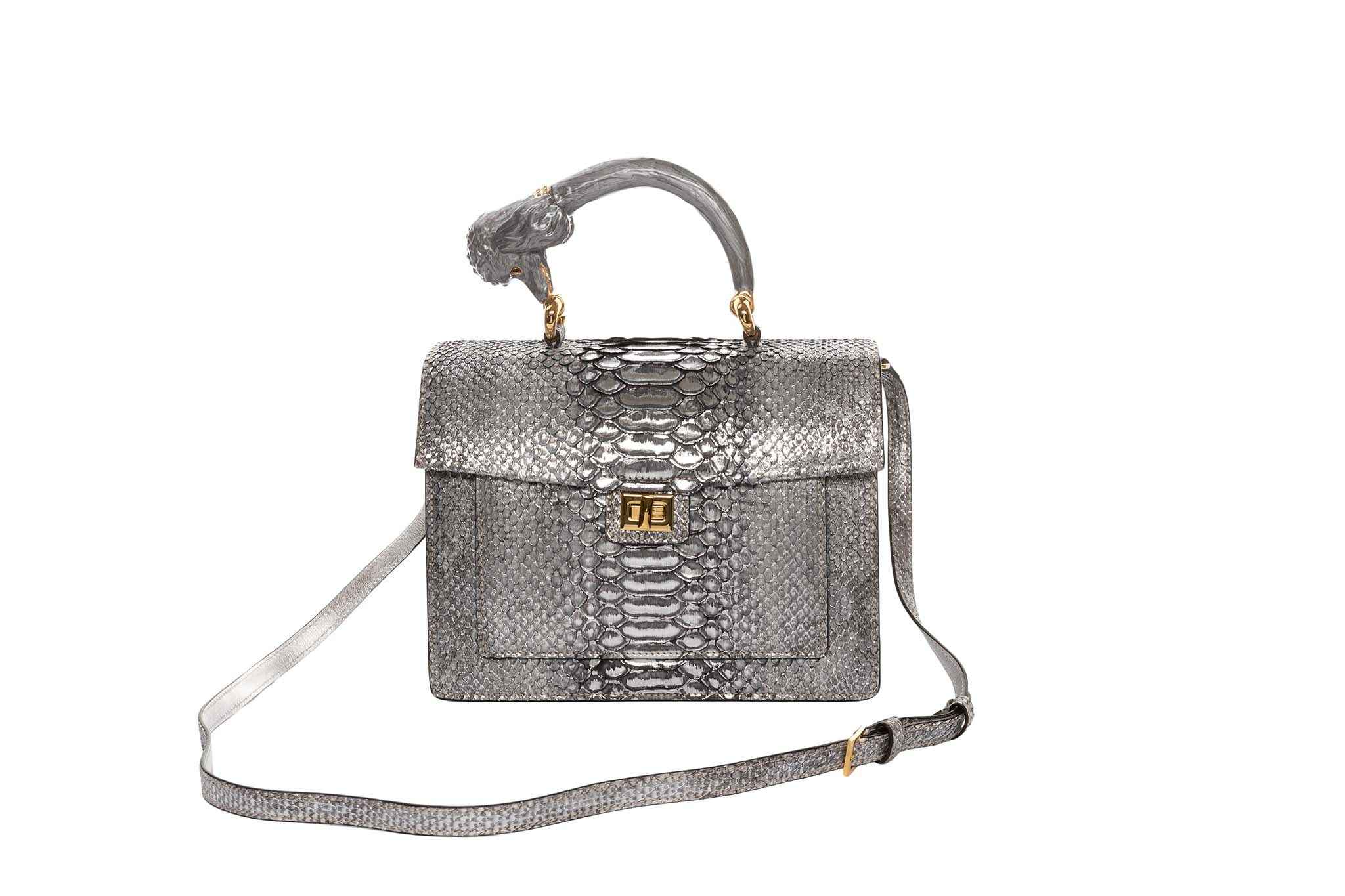 Allysa Payne The Sterling & Grayson Poodle Handle Handbag