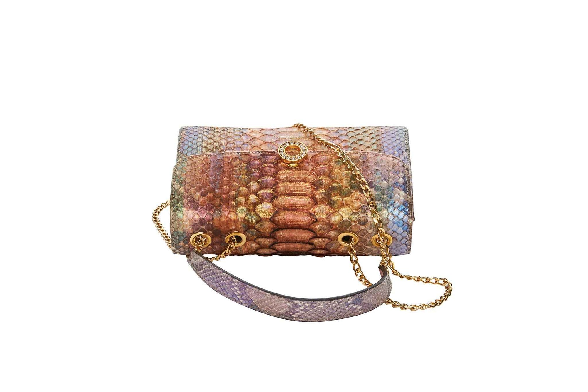 Allysa Payne Iridescent Python Day To Night Bag