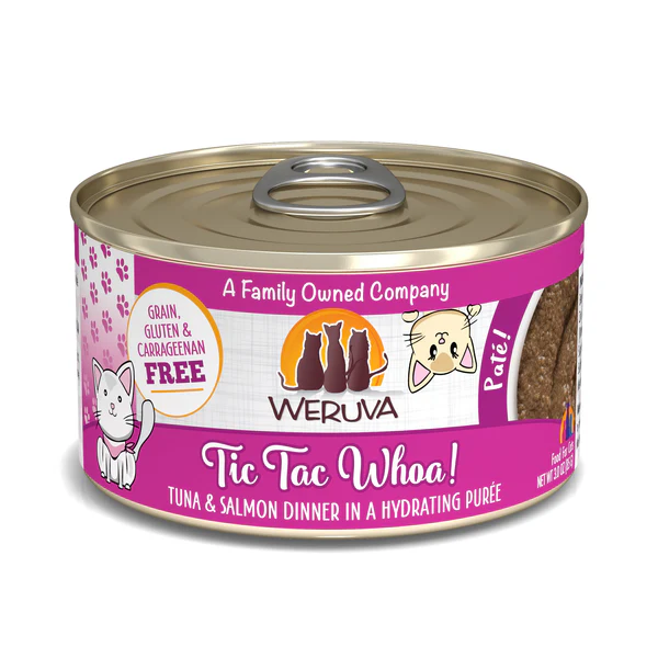 Weruva Adult Tic Tac Woah! Pate Cat Food (3oz)