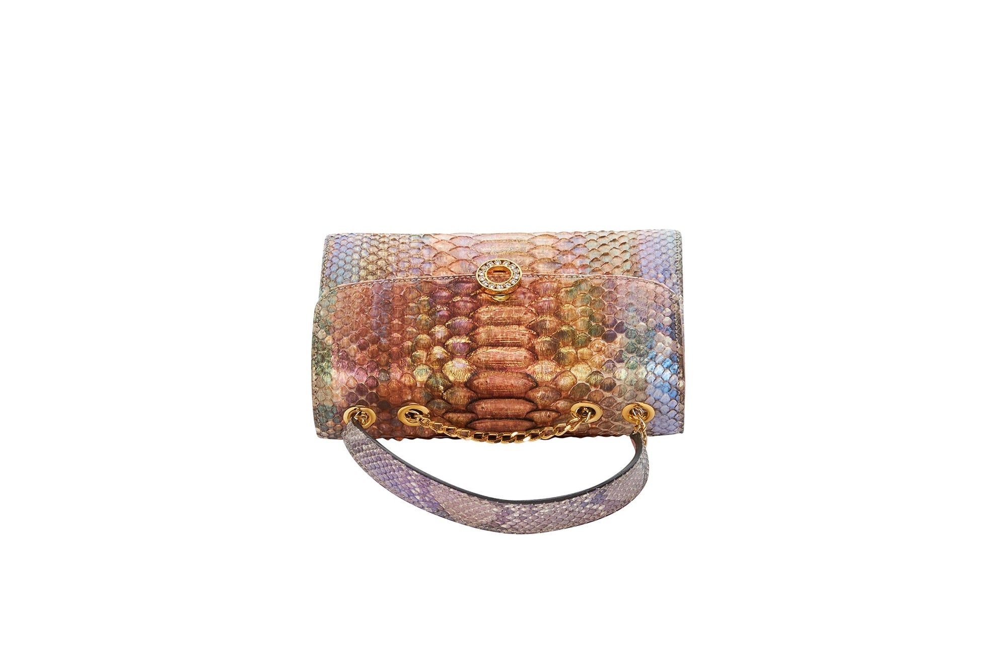 Allysa Payne Iridescent Python Day To Night Bag