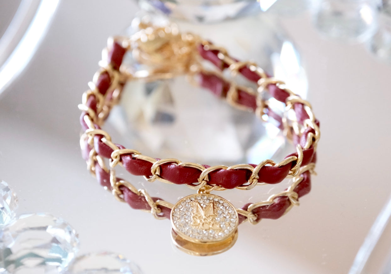 The Coco Necklace: Scarlet