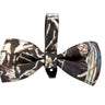 Abstract Butterfly Italian Leather Bowtie