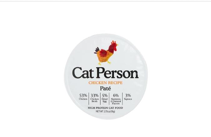 Cat Person Cat Pate Chicken 2.75oz