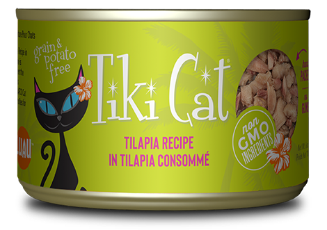 Tikicat All Life Stages KapiOlani Luau Tilapia (2.8oz)