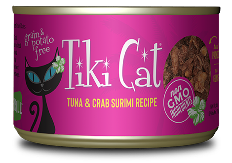 Tikicat All Life Stages Lanai Grill Tuna and Crab Surimi (2.8oz)