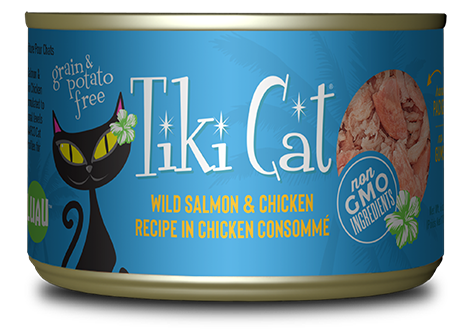 Tikicat All Life Stages Napili Luau Salmon and Chicken (2.8oz)