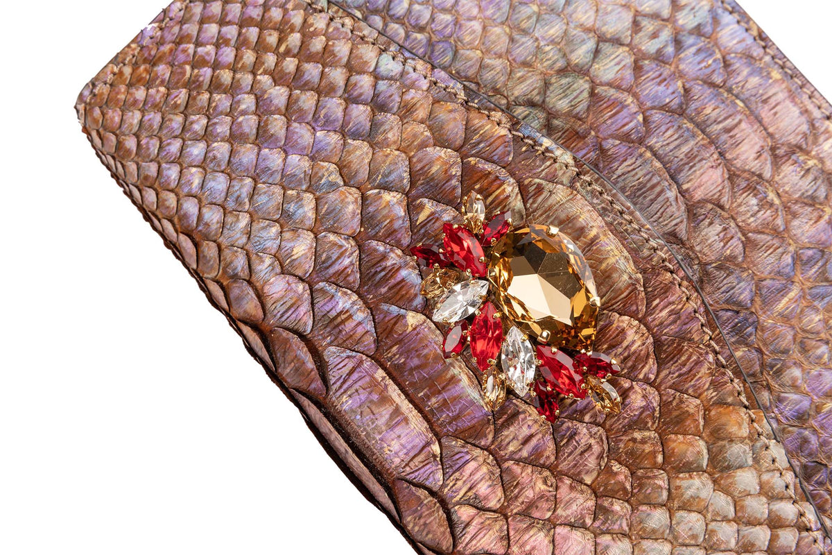 Allysa Payne Iridescent Clutch