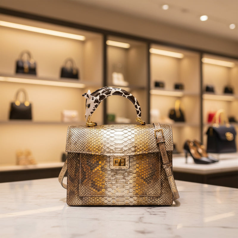 Allysa Payne The Giraffe Handbag