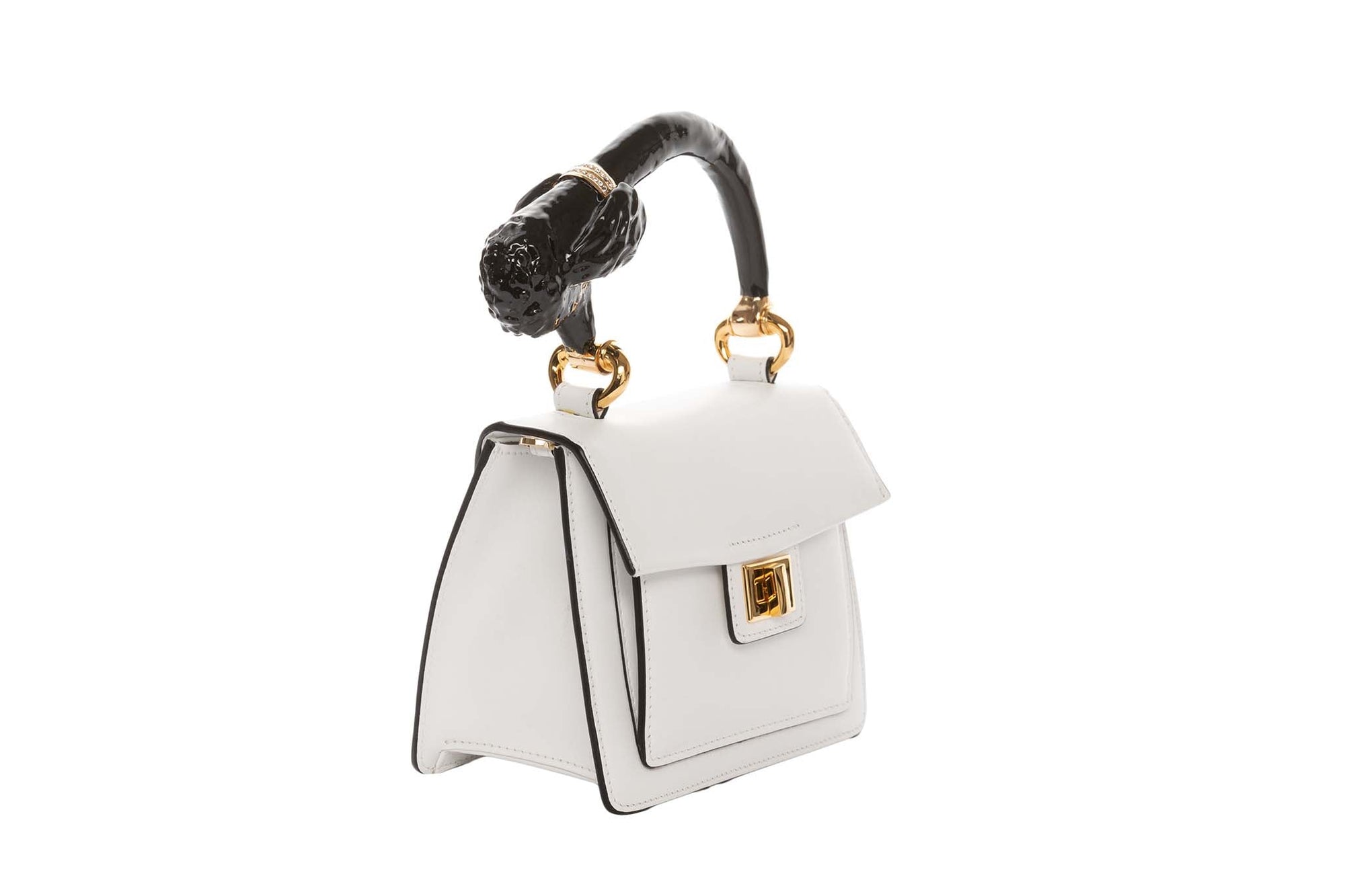 Allysa Payne The Bel Air Poodle Handle Handbag