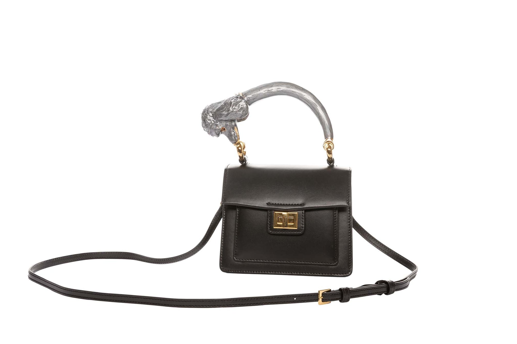 Allysa Payne The Malibu Poodle Handle Handbag