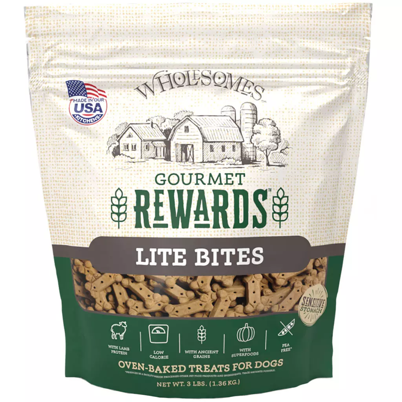 Wholesomes Adult Lite Bites Dog Treats (3lb)