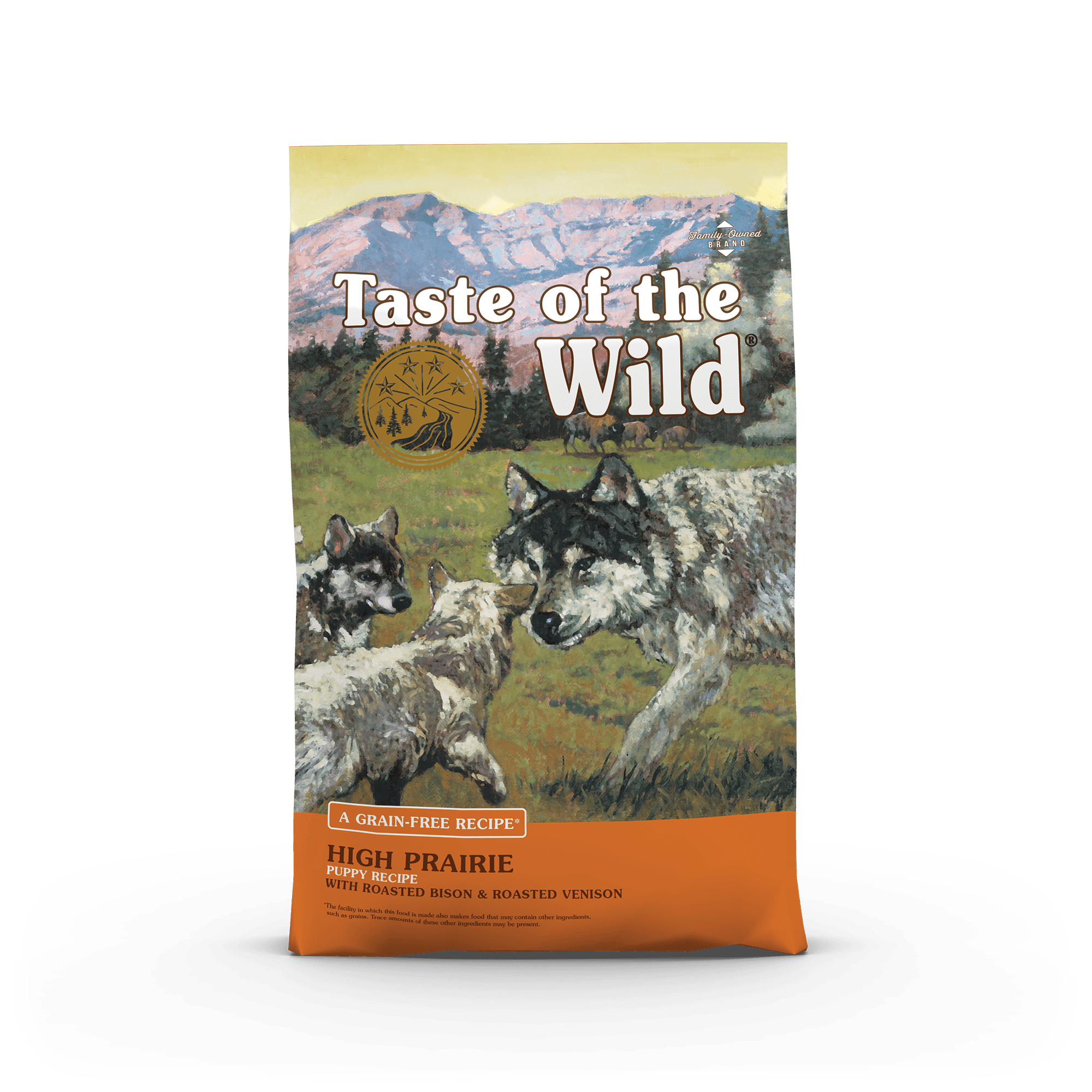 Taste of the Wild Puppy High Prairie Bison and Venison Canine Food