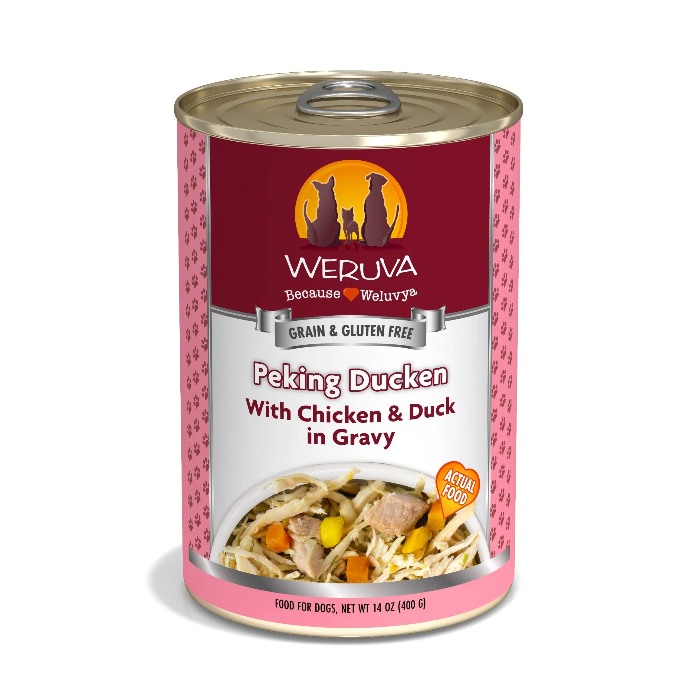 Weruva Peking Ducken Wet Dog Food (14oz)