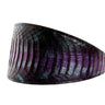 Black, Green, Purple Snake 3” Wide Style Collar
