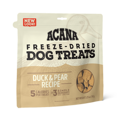 Acana Freeze Dried Duck and Pear Dog Treats (3.25oz)