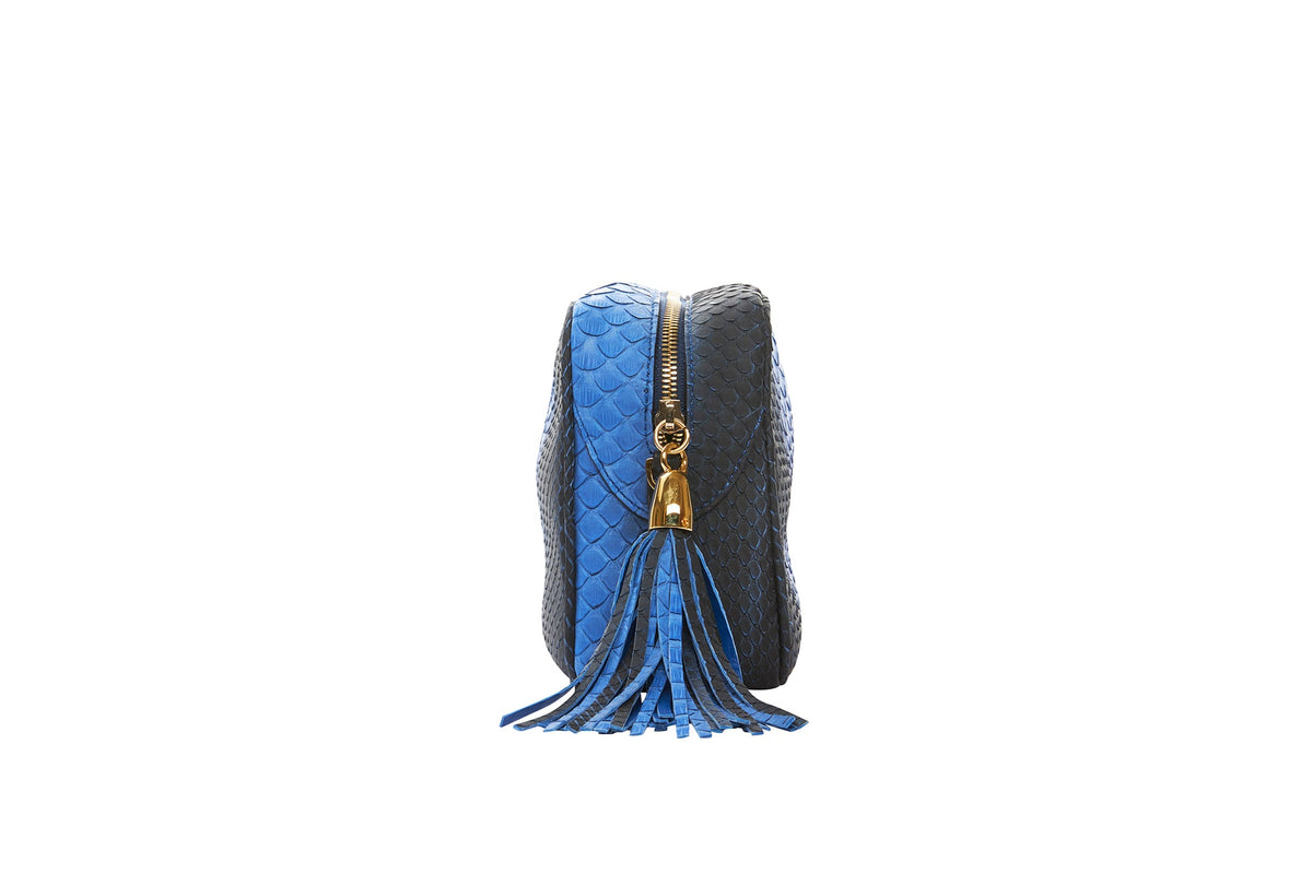 Allysa Payne Python Clutch Bag