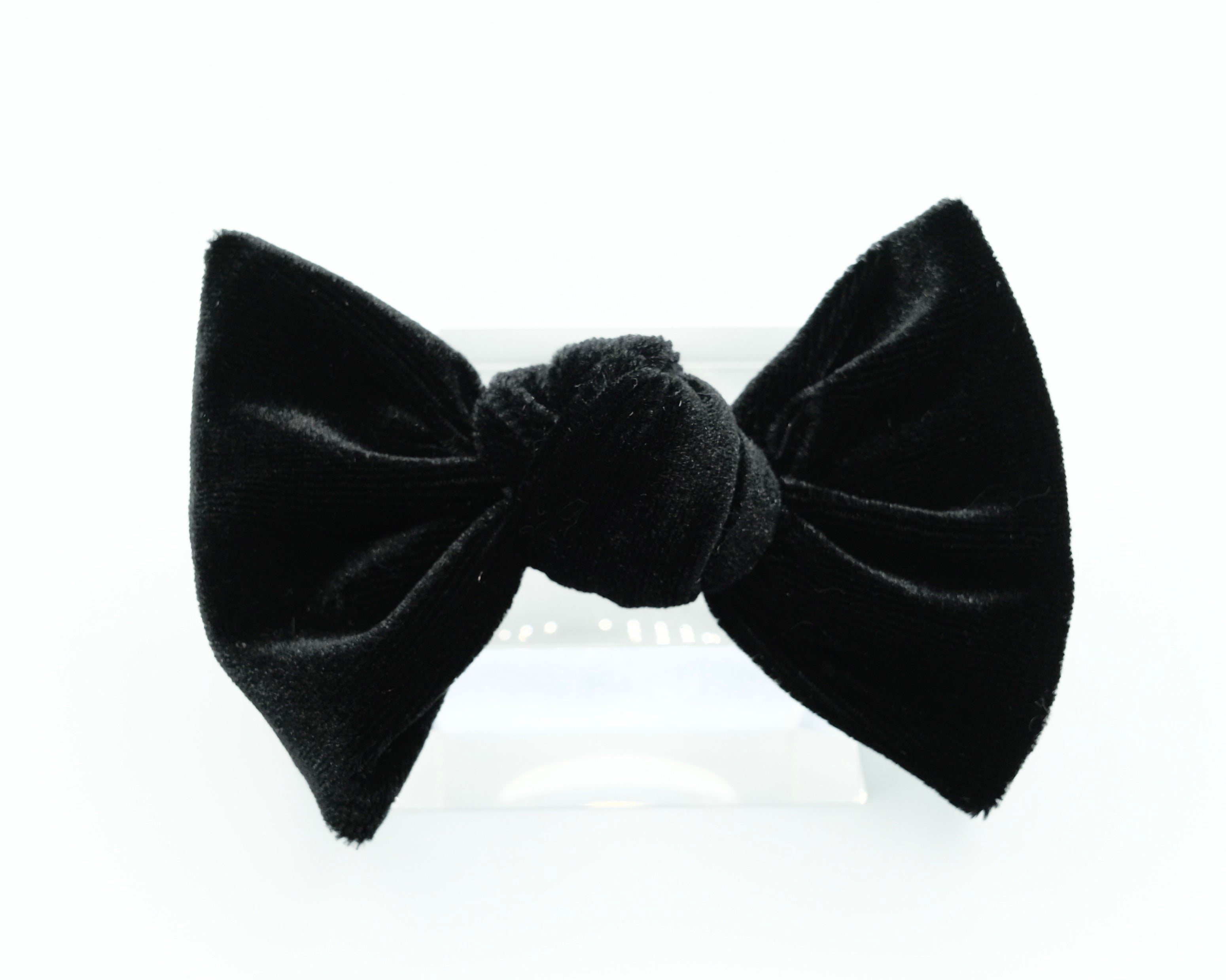 Velvet Knot Bow: Midnight