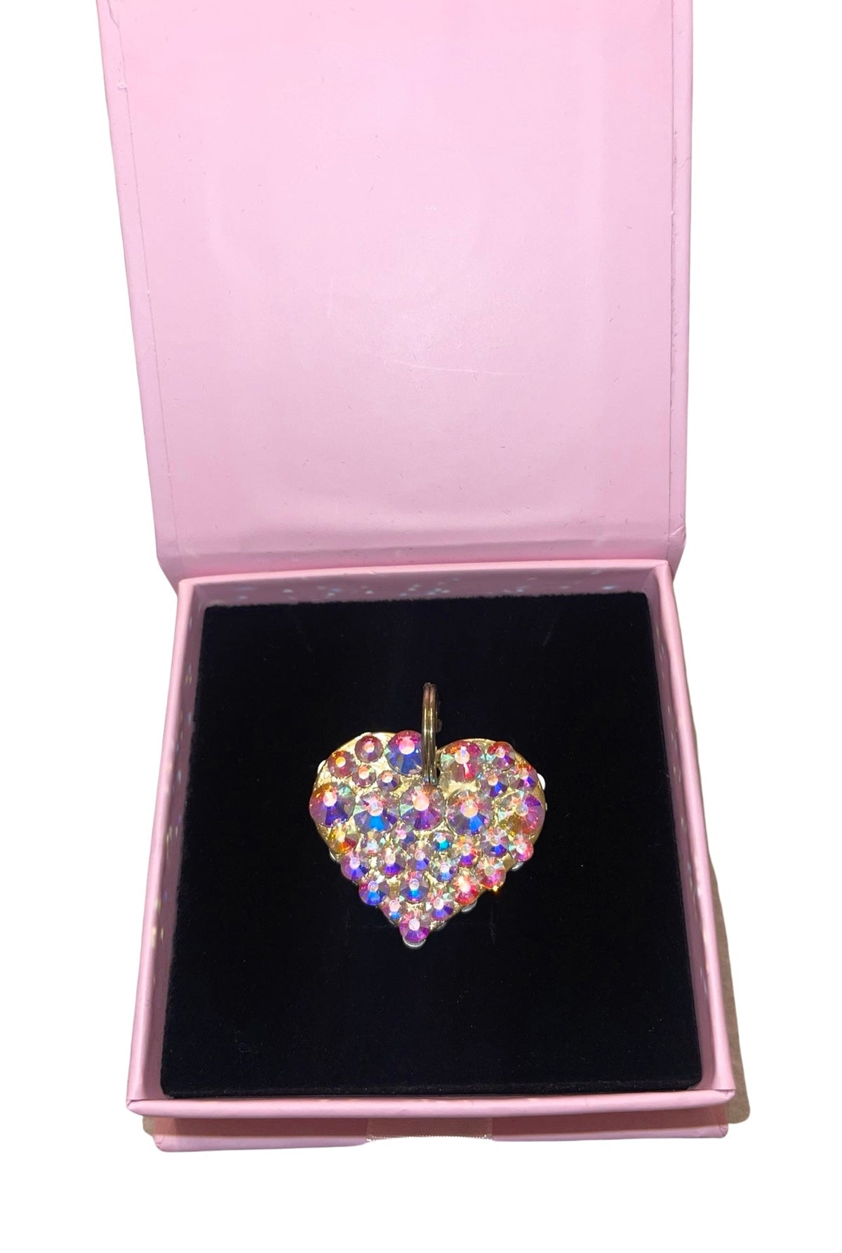 Allysa Payne Flat Swarovski Crystal Charm