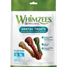 Valuebag Whimzees Brushzees Small Daily Dental Dog Treats 3.4" (12.7oz)