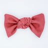 Corduroy Bow: Soft Magenta