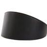 Black Vegan Leather 2” Wide Collar