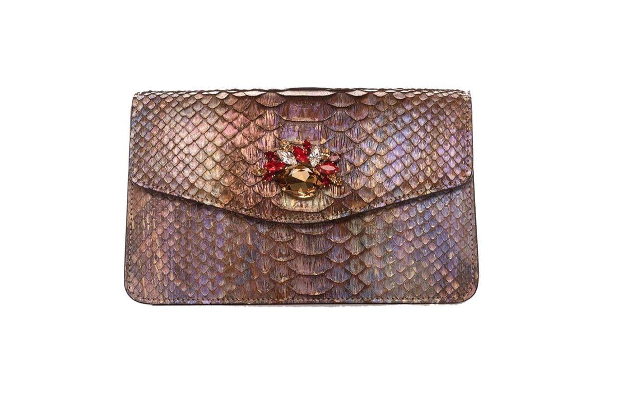 Allysa Payne Iridescent Clutch