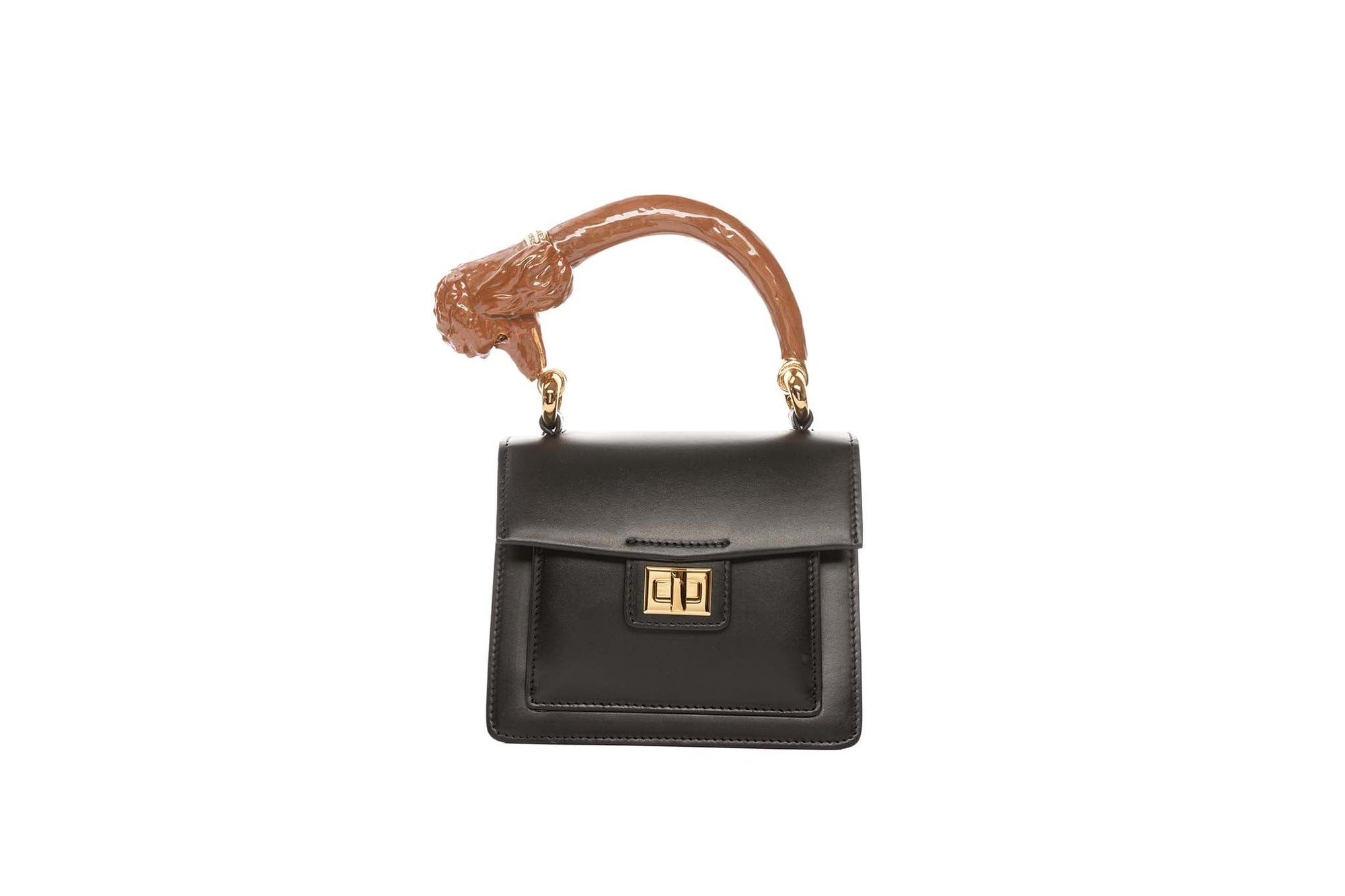 Allysa Payne The Bront Poodle Handle Handbag