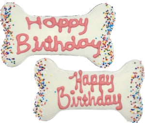 Happy Birthday Bone (5.5") - HT Animal Supply
