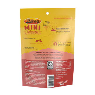 Zukes Adult Mini Naturals Salmon Dog Treats - HT Animal Supply
