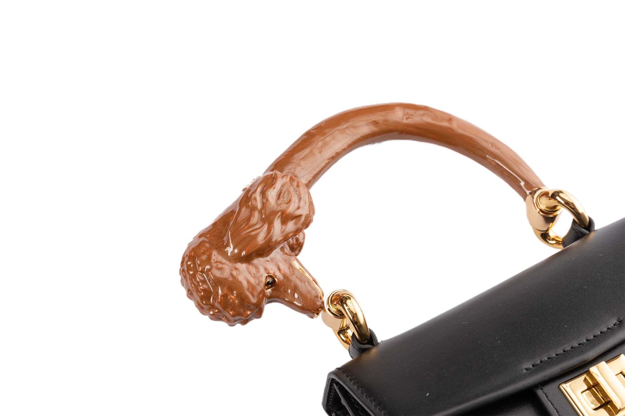 Allysa Payne The Bront Poodle Handle Handbag