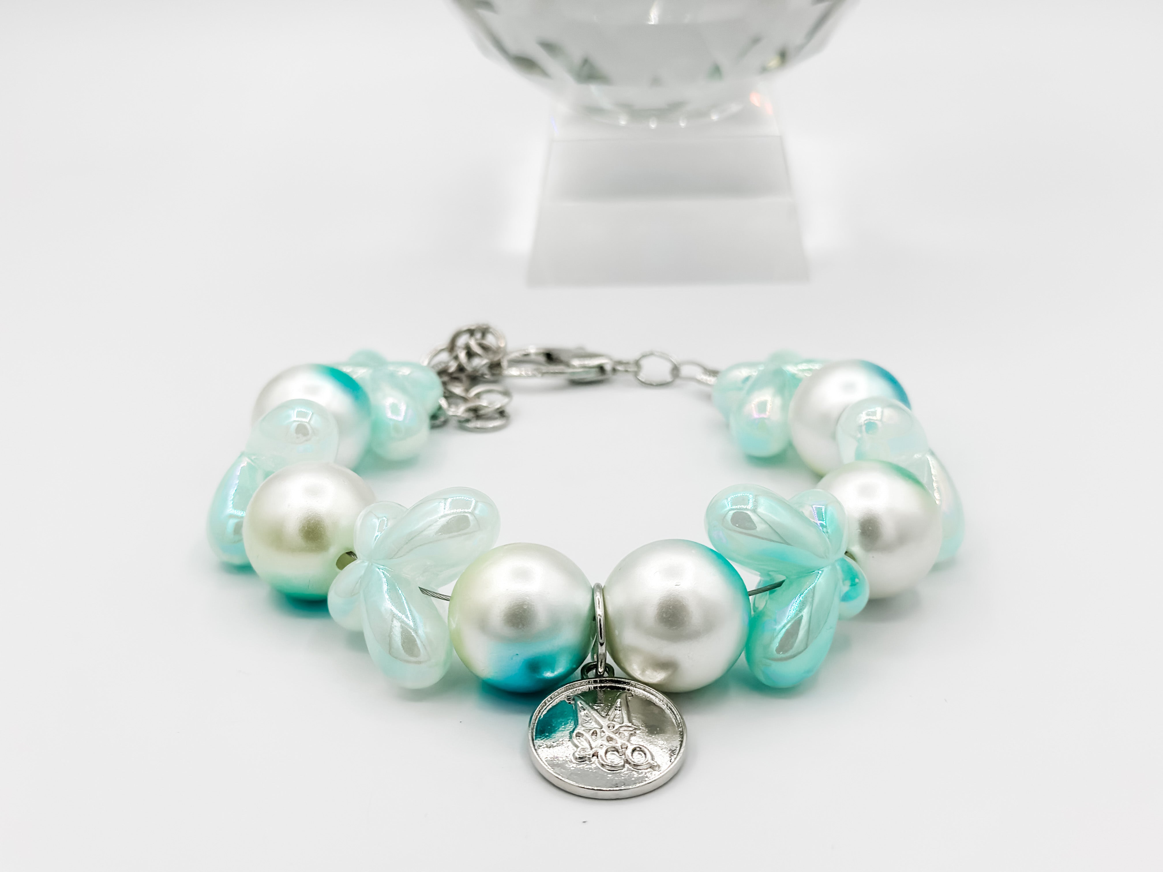 Necklace: Turquoise Pearl