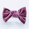 Velvet Knot Bow: Amethyst
