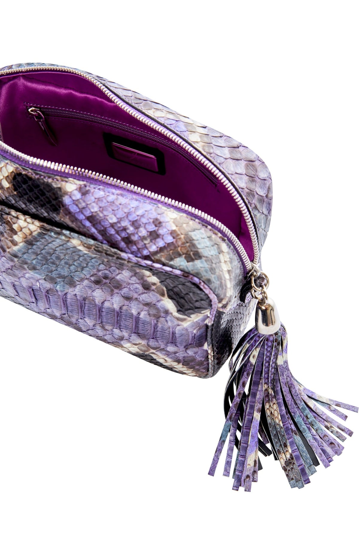 Allysa Payne Python Clutch Bag