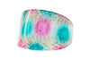 Turquoise, Fuchsia, Off White Snake 4" Wide Collar