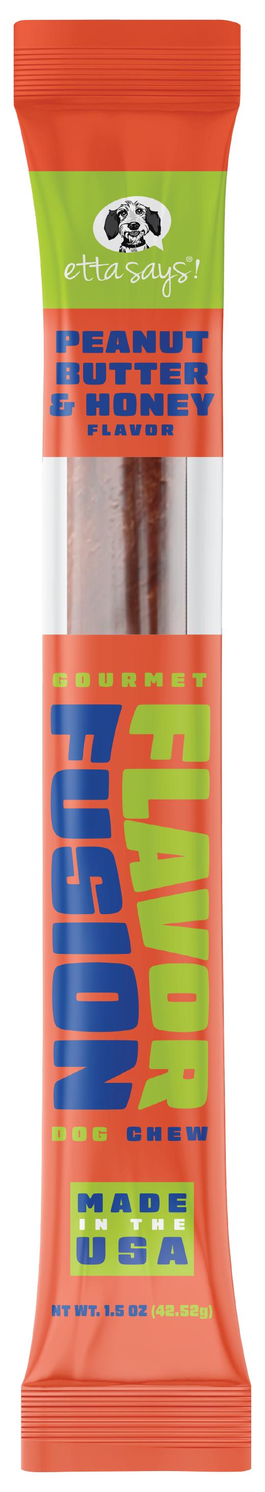 Etta Says Fusion Chew Peanut Butter and Honey Dog Treat (2oz)