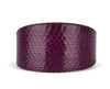 Eggplant Purple Snake 3" Wide Style