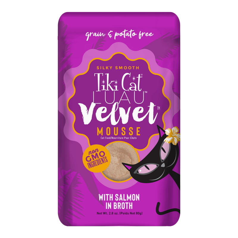 Tikicat Adult Velvet Mousse Salmon (2.8oz)