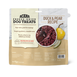 Acana Freeze Dried Duck and Pear Dog Treats (3.25oz) - HT Animal Supply