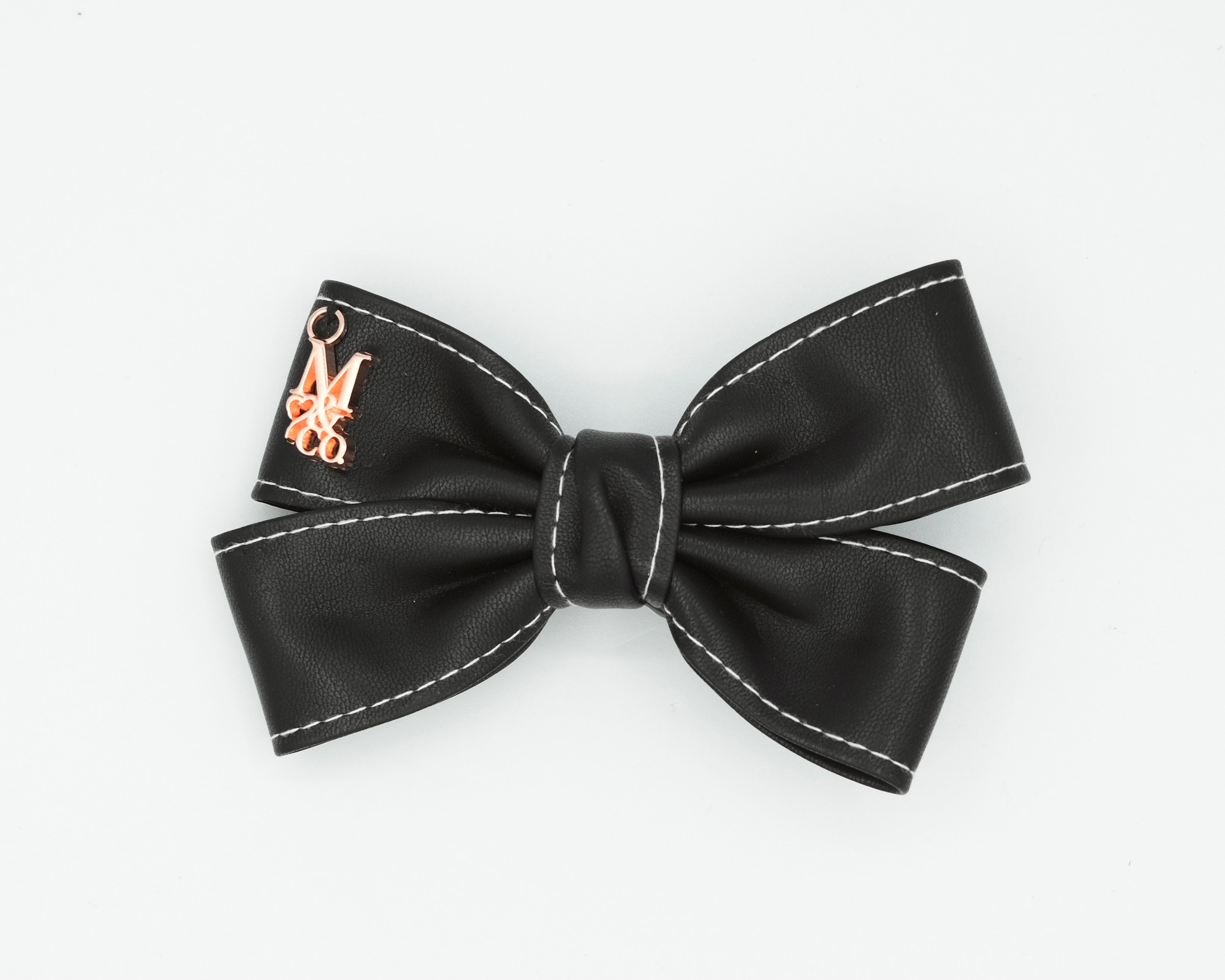 Leather Twist Bow: Formal Night