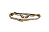 Allysa Payne Leopard Print Italian Leather Dog Harness