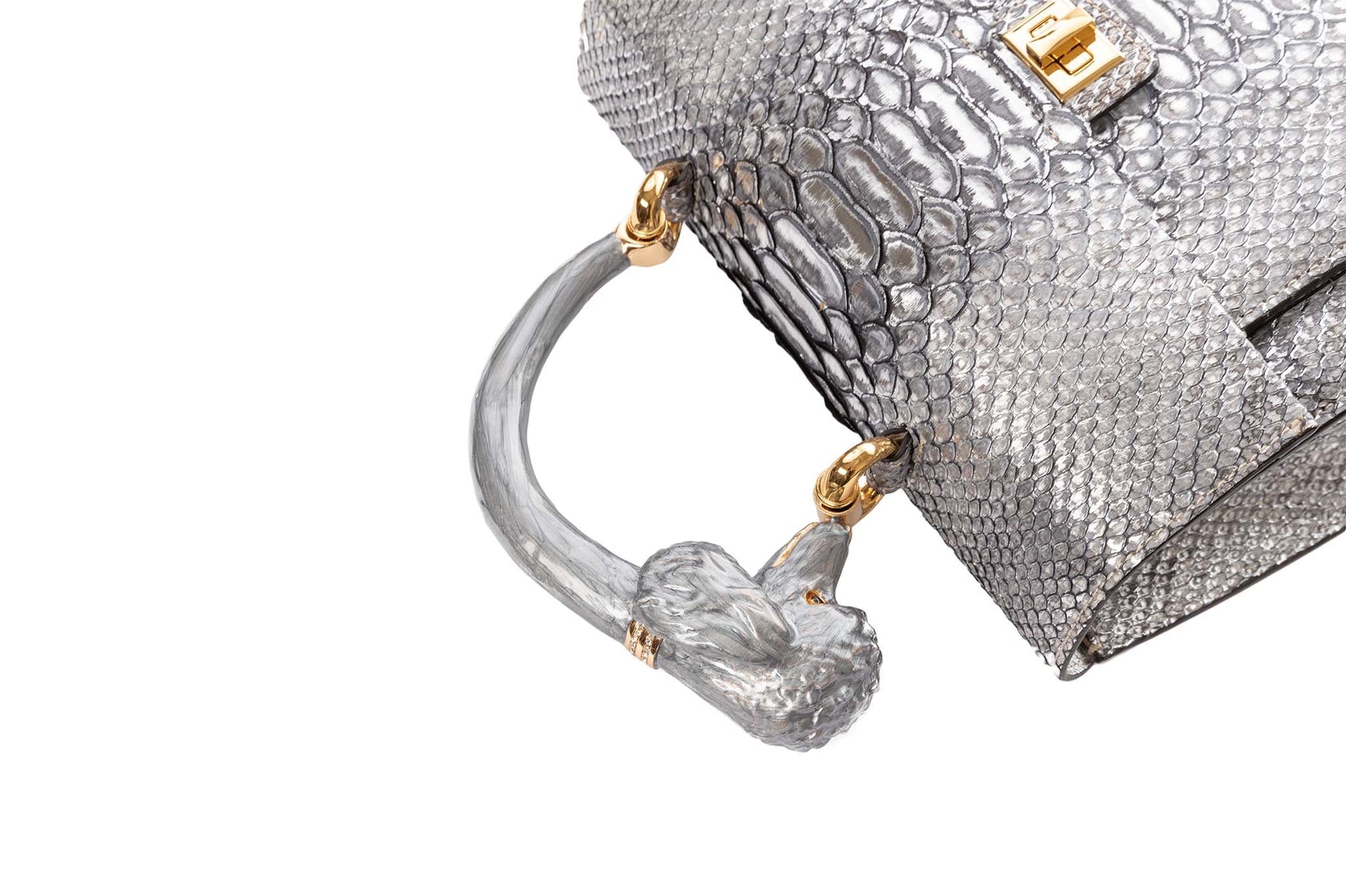 Allysa Payne The Sterling & Grayson Poodle Handle Handbag