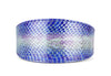Multi-Color Purple Silver Iridescent Snake 3" Wide Style Collar