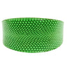 Dark Neon Green Snake 3” Wide Style Collar
